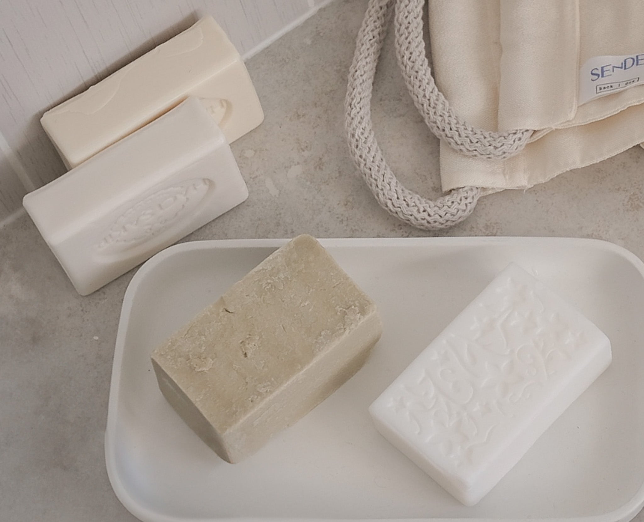100% Natural Handmade Olive Oil Bar Soap - sende self-care essentials