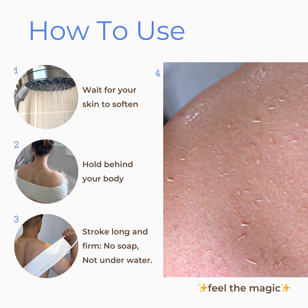 back exfoliating kese | hard to reach areas - Kese - SENDE Quality Body-Care