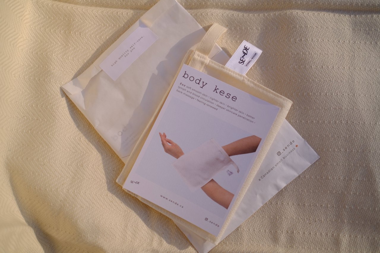 Peştemal + Kese Set - gift - sende self-care essentials