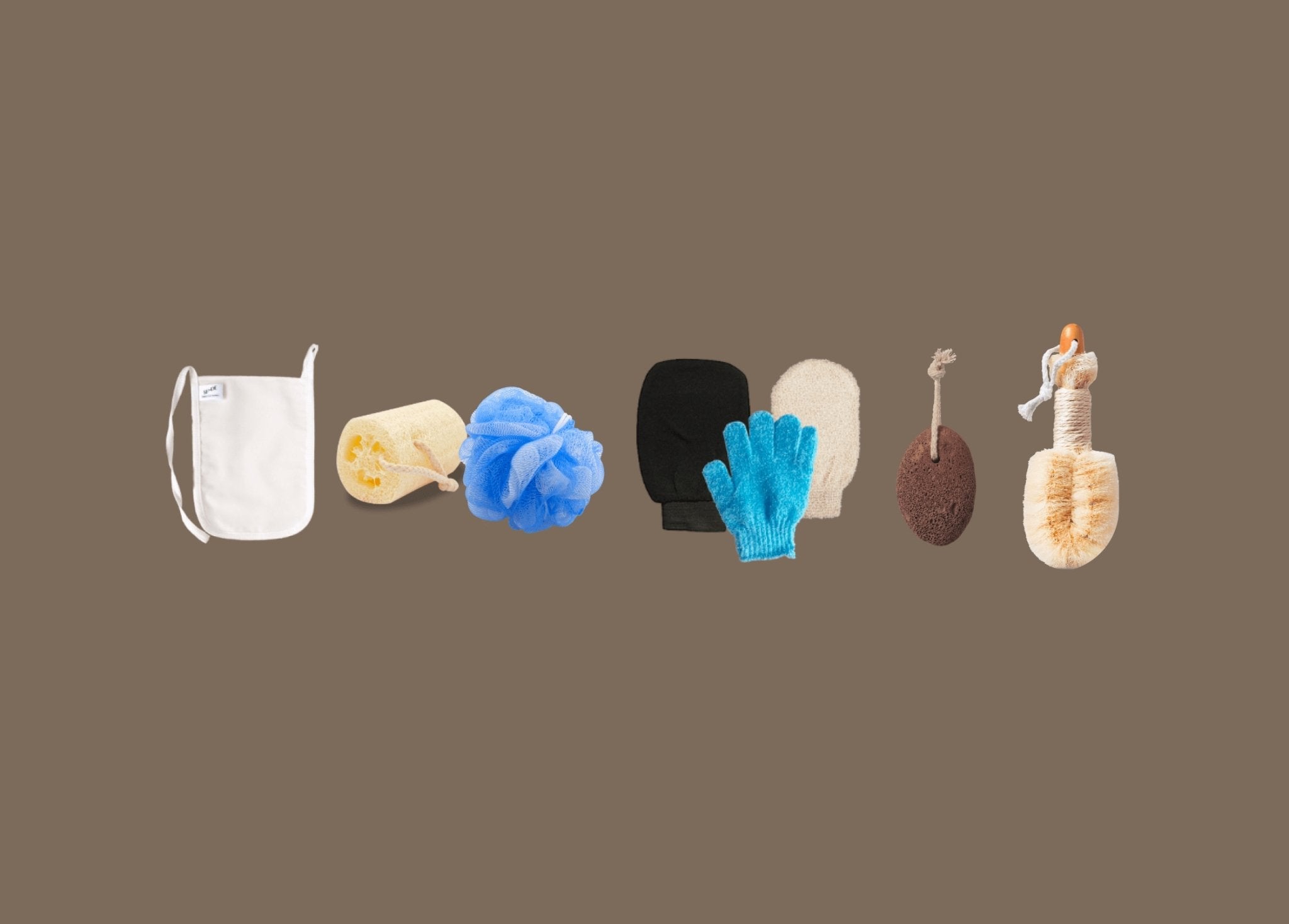 Differences between body exfoliating tools - SENDE Body Care