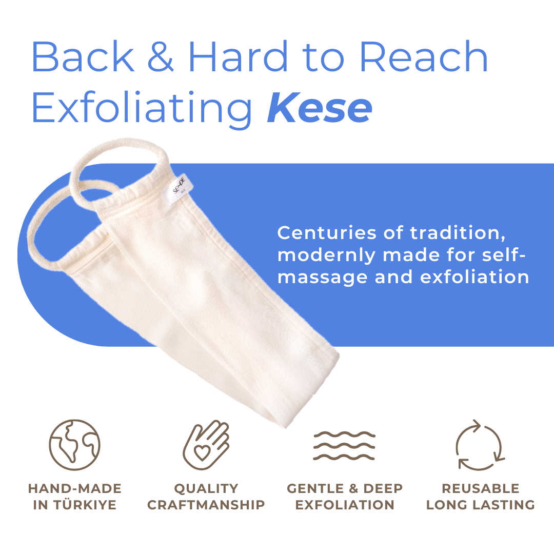 Back exfoliating kese scrub | for hard to reach areas