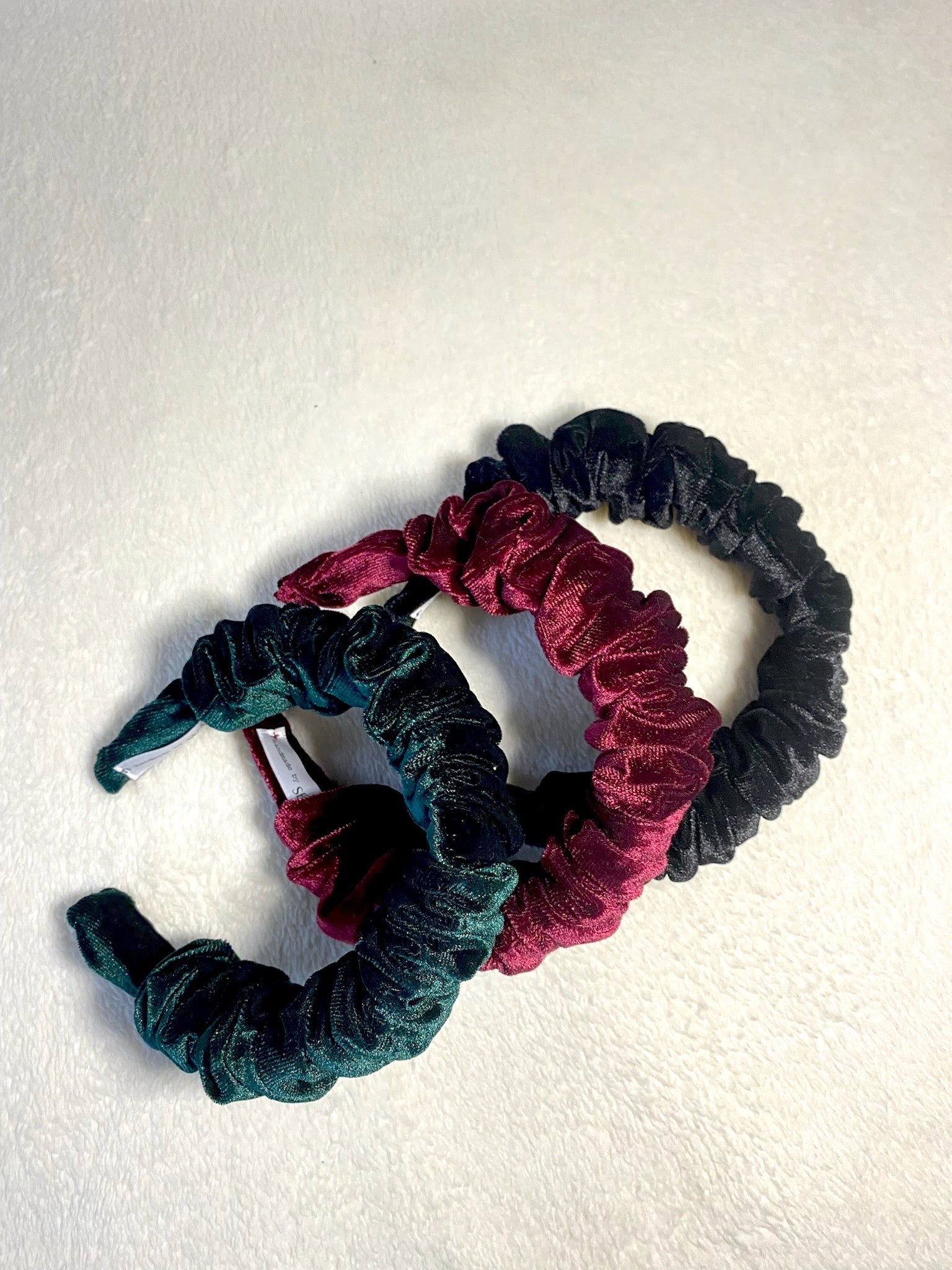 Velvet scrunchie headband - headband - SENDE Quality Body-Care