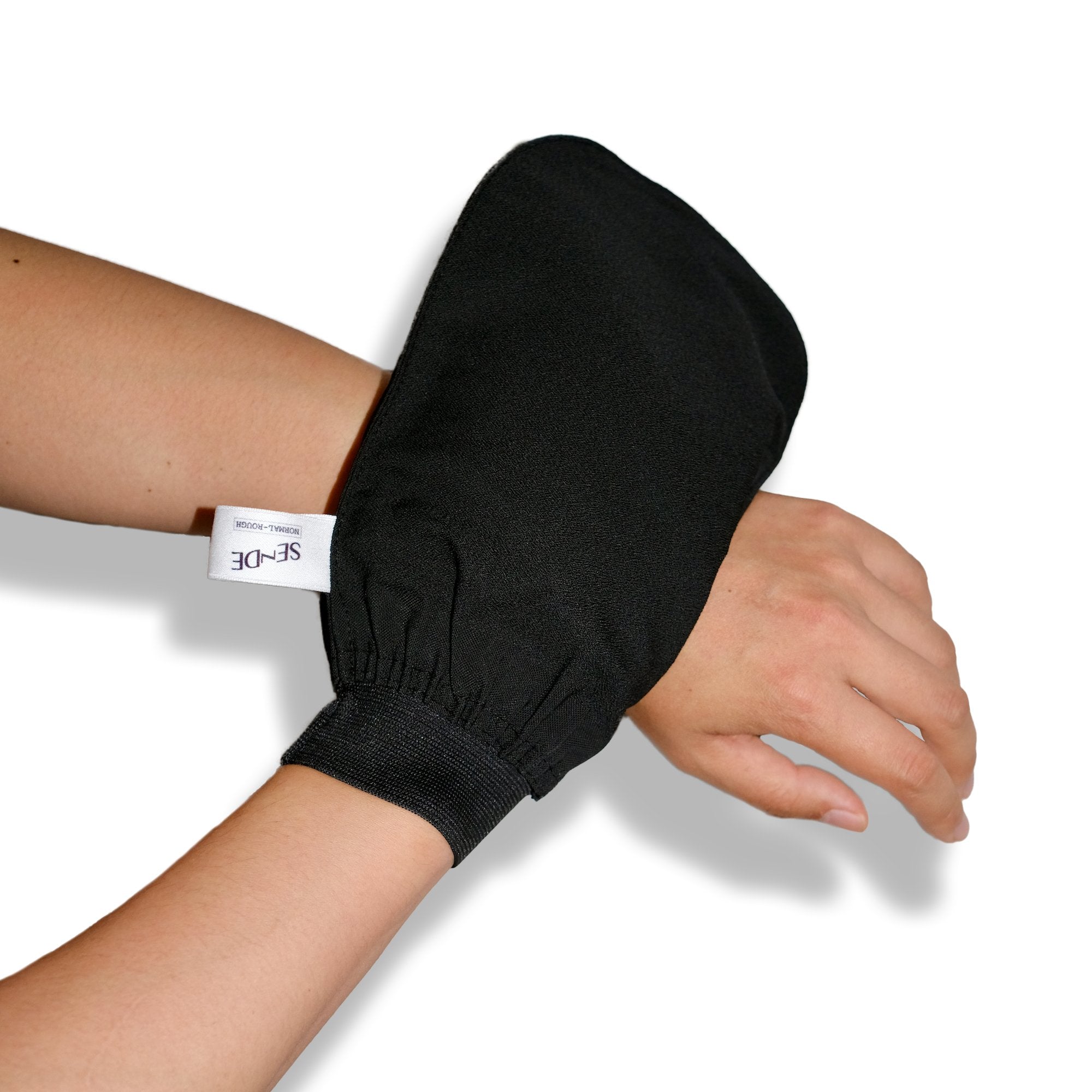 body exfoliating mitt kese with elastic | for normal, bumpy, kp, and rough skin - kese - SENDE Quality Body-Care