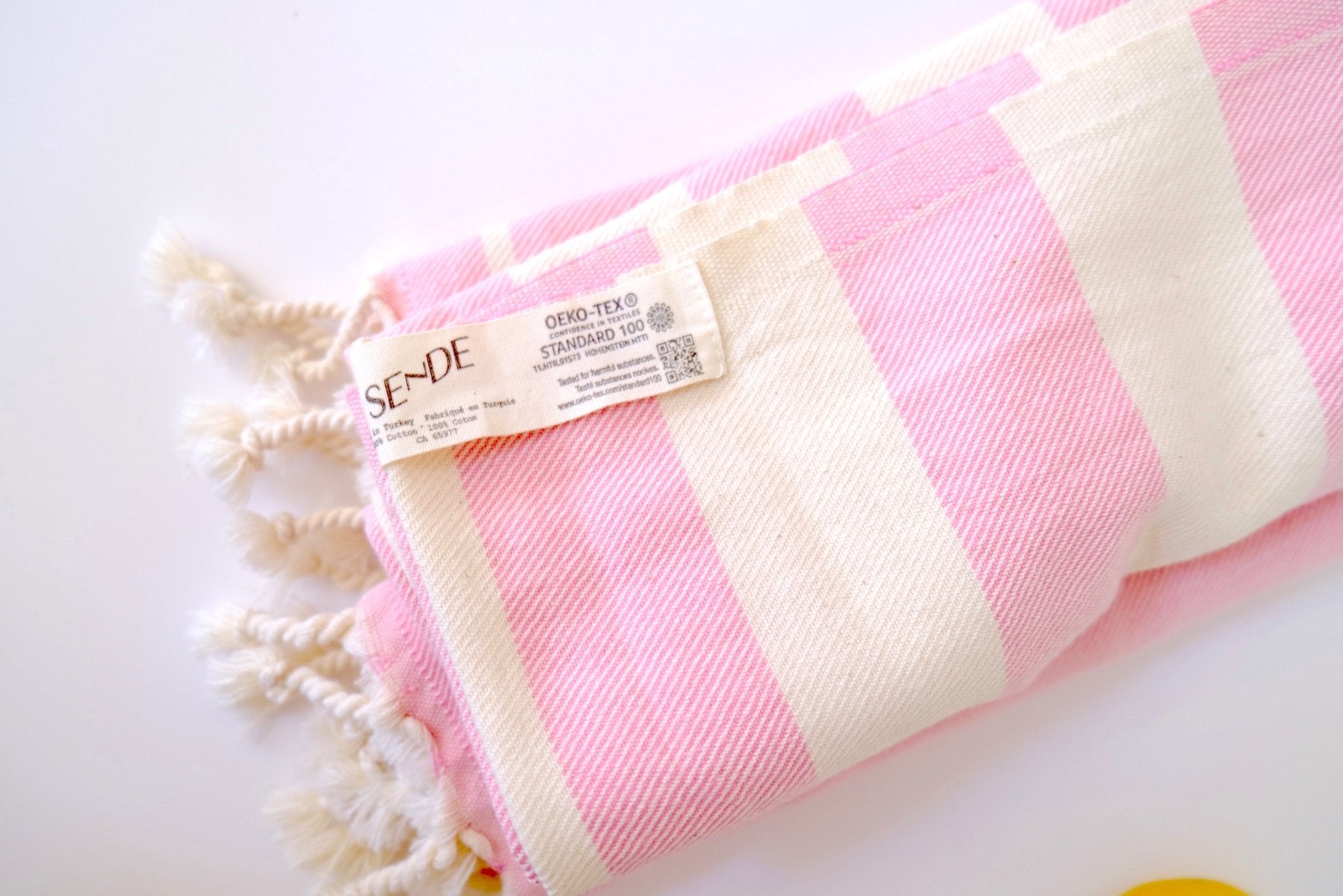 Organic cotton stripe peştemal - Towels - SENDE Quality Body-Care