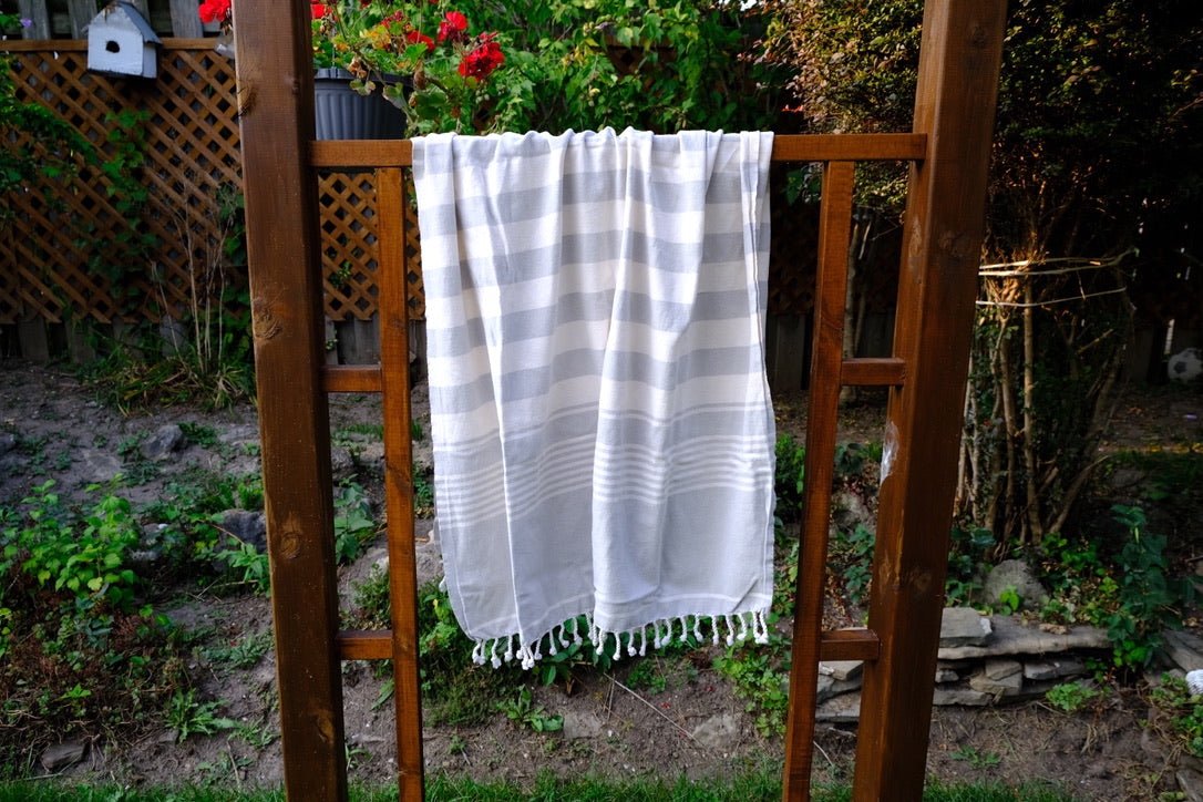 Organic cotton stripe peştemal - Towels - SENDE Quality Body-Care