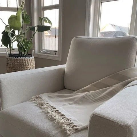 Organic cotton stripe peştemal - Towels - SENDE Quality Body-Care