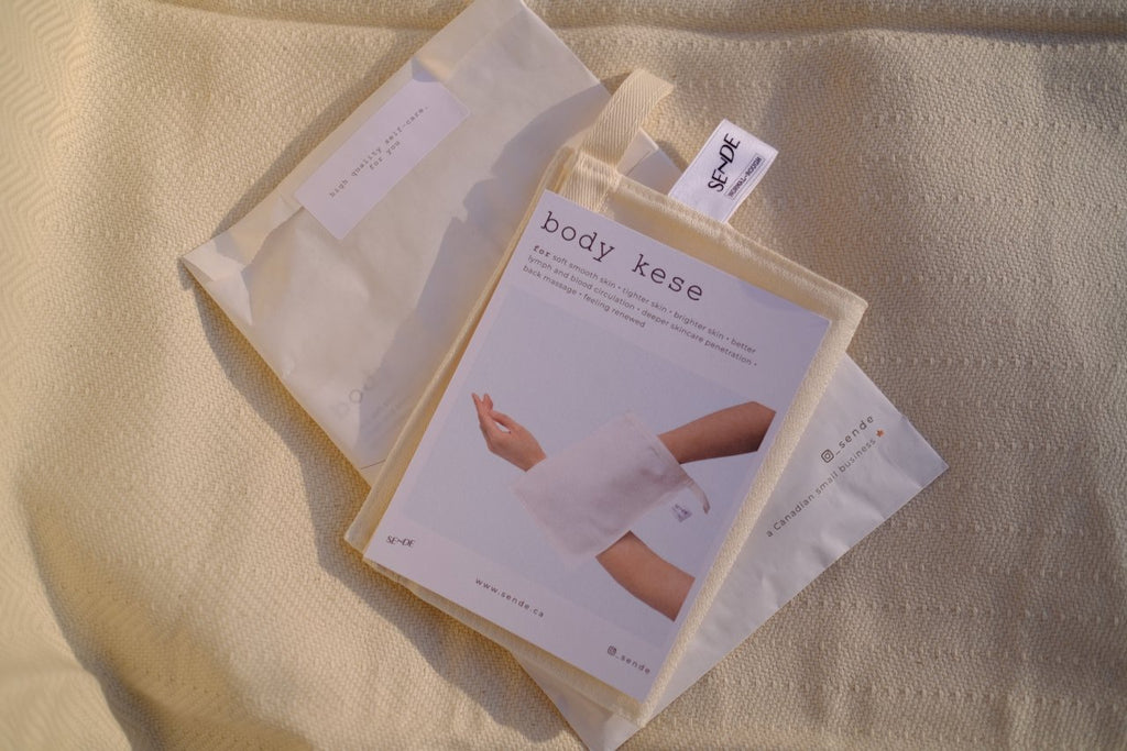 Peştemal + Kese Set - gift - sende self-care essentials
