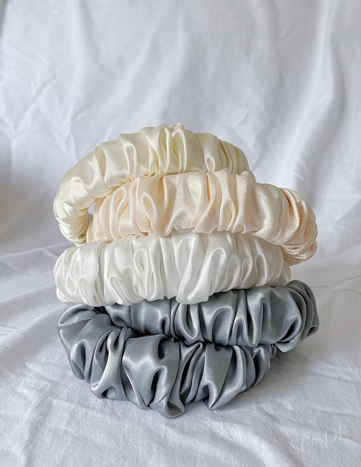 Stormy Grey Handmade Headband sende 