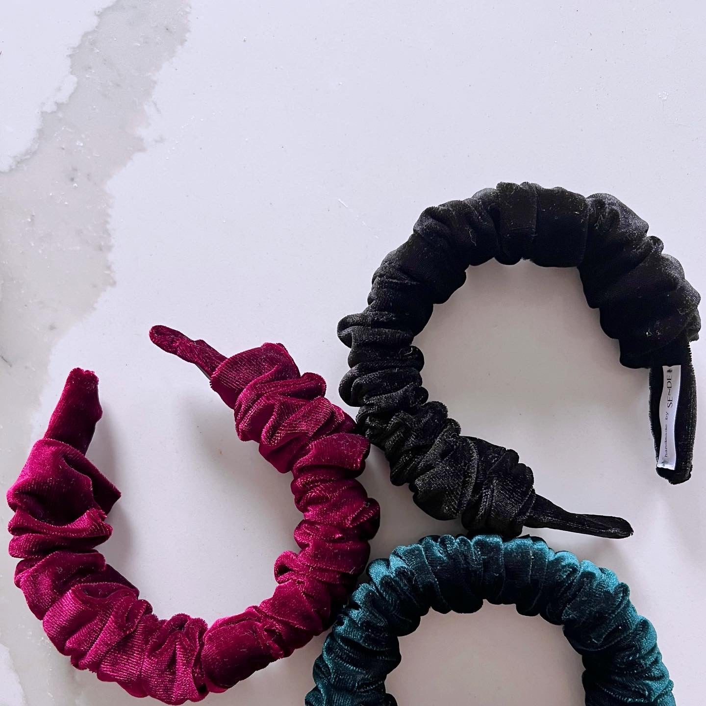 velvet headbands - sende self-care essentials
