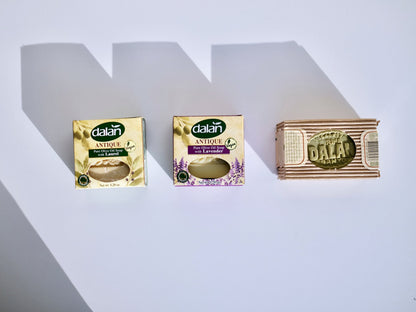 Dalan 100% Handmade Olive Oil Bar Soap Laurel, Lavender, and Aegean olives | Natural Turkish Bar Soap in SENDE self-care essentials